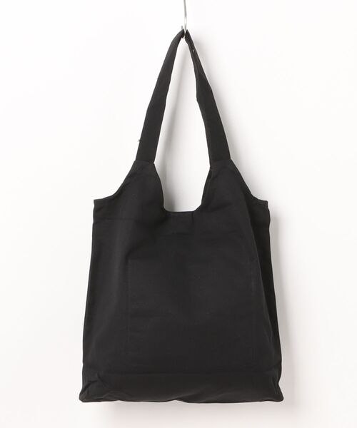 TONE SELECT GOODS(トーンセレクトグッズ)の「urbanfemine./A4サイズ収納 ボタニカルトートバッグ U7432(トートバッグ・レディース・ホワイト/ブラック/グリーン・FREE)」の8枚目の写真