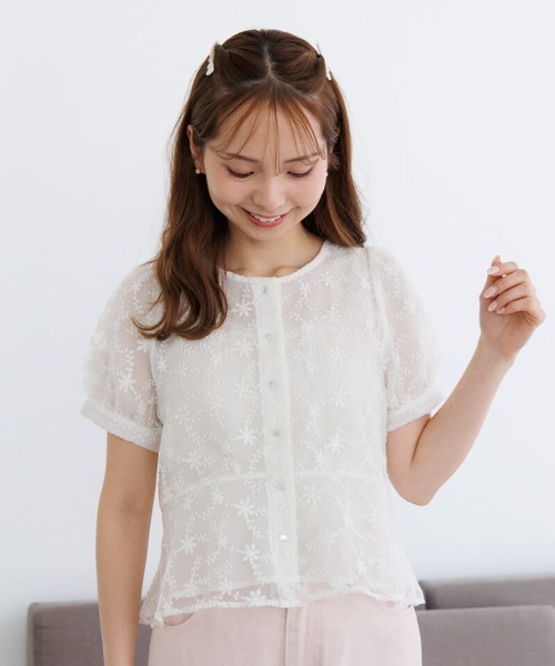 flower（フラワー）の「シェルハートピン（ヘアピン・レディース・ホワイト・A/B）」の13枚目の写真