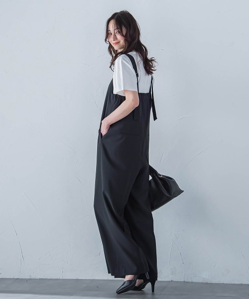 LAUTREAMONT（ロートレアモン）の「リュクスデイリーカットソー≪洗濯機で洗える≫（Tシャツ/カットソー・レディース・ホワイト/ブラック/ブルー/チャコールグレー/オレンジ・9号/11号）」の21枚目の写真