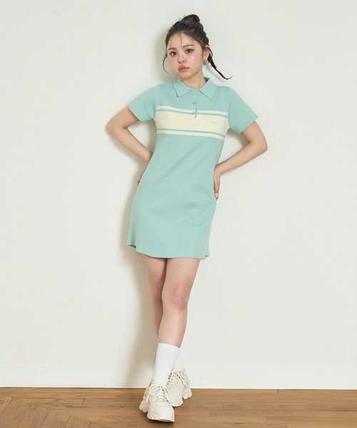 CPG GOLF（シーピージーゴルフ）の「BIGボーダーワンピース