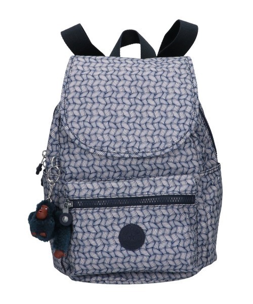 kipling(キプリング)の「【kipling】キプリング Basic EZRA S バックパック(バックパック/リュック・レディース・グレー系その他/ブラック・FREE)」の1枚目の写真