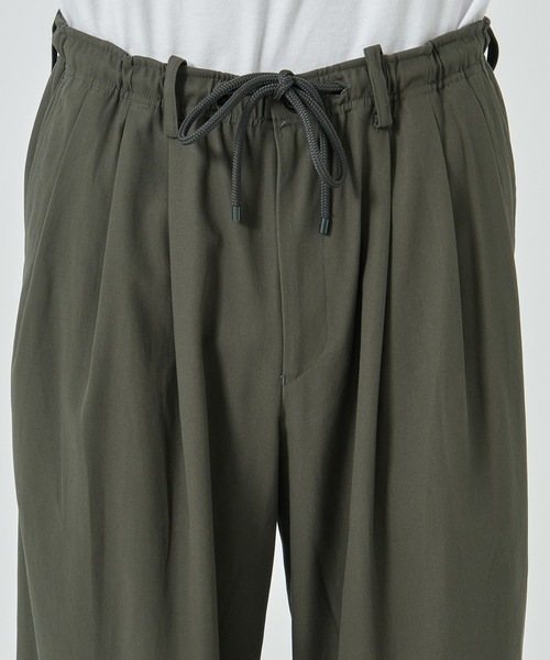 パンツ MARKAWARE TRIPLE PLEATED EASY TROUSERS TRIPLE PLEATED EASY TROUSERS（スラックス）｜markaware