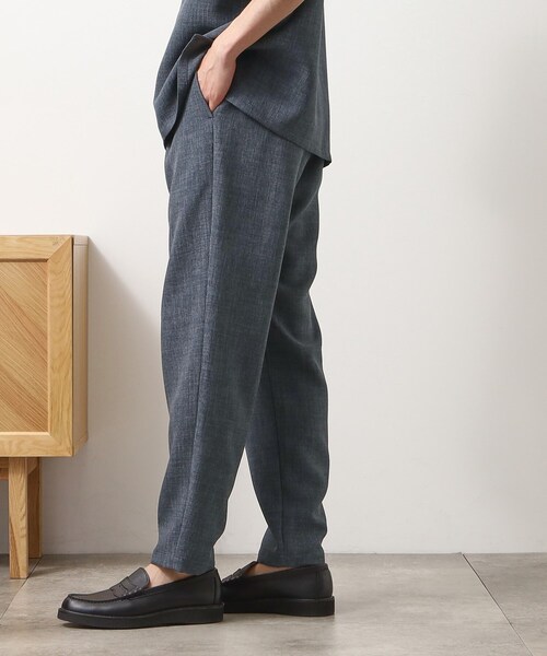 THE SHOP TK （ザ ショップ ティーケー ）の「リネンライクイージーパンツ【セットアップ可】（その他パンツ・メンズ・チャコールグレー/ベージュ/ネイビー/ブルー系その他・02/03/04）」の13枚目の写真