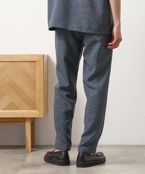 THE SHOP TK （ザ ショップ ティーケー ）の「リネンライクイージーパンツ【セットアップ可】（その他パンツ・メンズ・チャコールグレー/ベージュ/ネイビー/ブルー系その他・02/03/04）」の14枚目の写真