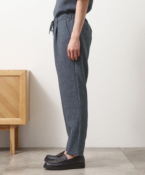 THE SHOP TK （ザ ショップ ティーケー ）の「リネンライクイージーパンツ【セットアップ可】（その他パンツ・メンズ・チャコールグレー/ベージュ/ネイビー/ブルー系その他・02/03/04）」の22枚目の写真
