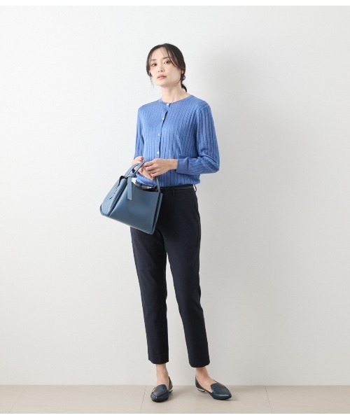 NEWYORKER（ニューヨーカー）の「ドライオックス テーパードパンツ（その他パンツ・レディース・ネイビー/ホワイト/ライトグリーン・9号/11号）」の22枚目の写真