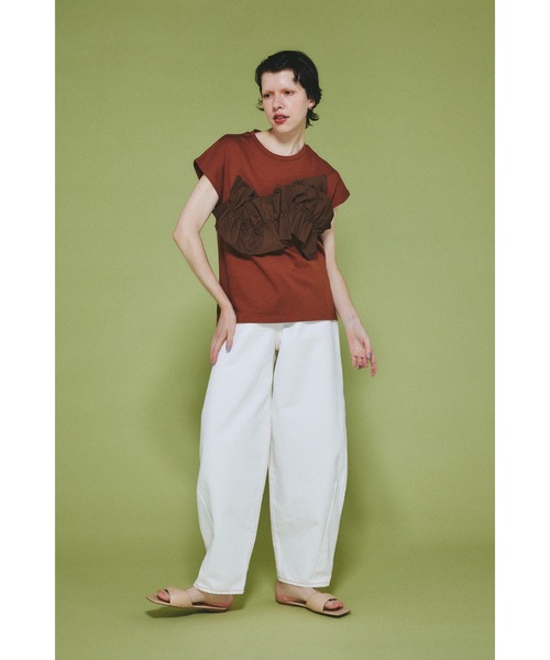 tシャツ Wave attachment tops　　ウェーブアタッチメントトップス レディース Wave attachment tops ウェーブアタッチメントトップス（Tシャツ