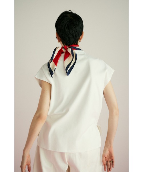 【試着のみ】HeRIN.CYE Wave neck tops HeRIN.CYE - 【再販売通知受付可能】Wave Neck Tops | ACRMTSM