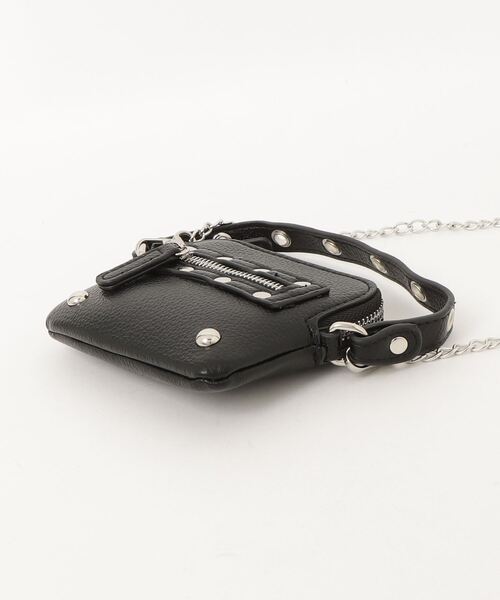 Shelly island（シェリーアイランド）の「ミニバッグ/プチポシェット/財布（ショルダーバッグ・レディース・ブラック/ホワイト/ベージュ・FREE）」の21枚目の写真