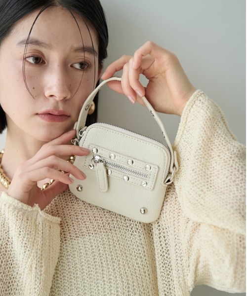 ロラライハリス♡ブラックWデニム♡刺繍のスマホポシェット♡Sew Girls ロラライハリス♡ブラックWデニム♡刺繍のスマホポシェット♡Sew