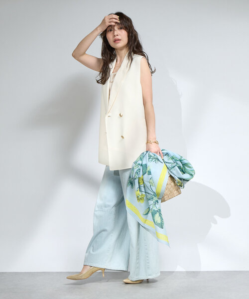 La boutique BonBon(ラブティックボンボン)の「パールハンドルブレードバスケットS(トートバッグ・レディース・ベージュ・FREE)」の7枚目の写真