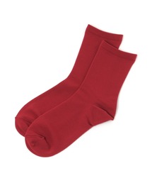 GLOBAL WORK | 抗菌防臭プレーンクルーソックス/324722(ソックス/靴下)