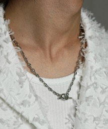 Chikashitsu + | 【Chikashitsu +】anchor chain necklace / 【チカシツプラス】アンカーチェーンネックレスシルバーネックレス(ネックレス)