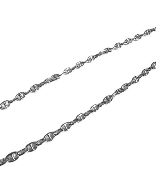 Chikashitsu +（チカシツプラス）の「【Chikashitsu +】anchor chain necklace / 【チカシツプラス】アンカーチェーンネックレスシルバーネックレス（ネックレス・メンズ・シルバー・ONE SIZE）」の10枚目の写真