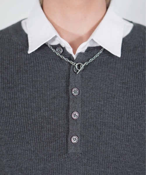 Chikashitsu +（チカシツプラス）の「【Chikashitsu +】anchor chain necklace / 【チカシツプラス】アンカーチェーンネックレスシルバーネックレス（ネックレス・メンズ・シルバー・ONE SIZE）」の7枚目の写真