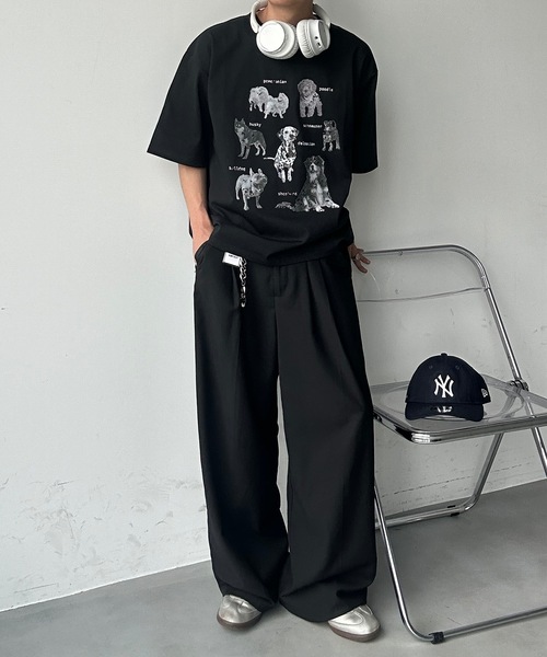 UNDERSTATEMENTs(アンダーステイトメント)の「【ユニセックス】アソートプリント半袖Tシャツ(Tシャツ/カットソー・メンズ・ホワイト系その他2/ホワイト系その他4/ブラック系その他/ブラック系その他3/ブラック系その他5/ブルー/ホワイト系その他5/ブラック/ブラック系その他2/ホワイト/ホワイト系その他/ホワイト系その他3/ブラック系その他4/レッド・MEDIUM/LARGE)」の15枚目の写真