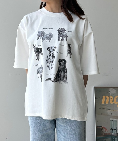 PEOPLESTYLE プリント Tシャツ 半袖 切替 おしゃれ ユニセックス セール】【ユニセックス】アソートプリント半袖Tシャツ(Tシャツ