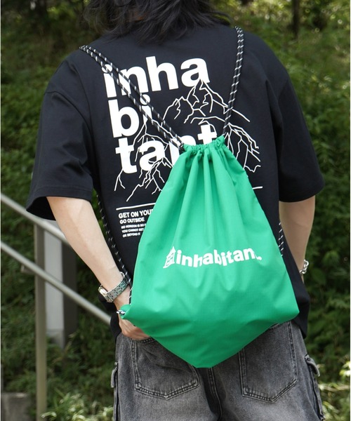 インハビタントバックパック inhabitant デイバック リュック 「INHABITANT」ワンポイント