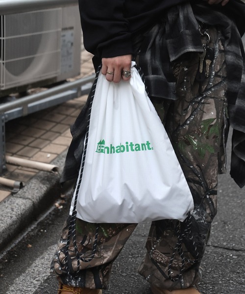 インハビタントバックパック inhabitant デイバック リュック 「INHABITANT」ワンポイント