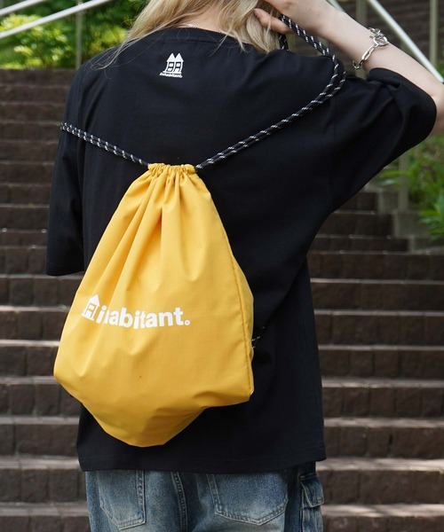 INHABITANT】ワンポイント ブランドロゴプリント ベーシック