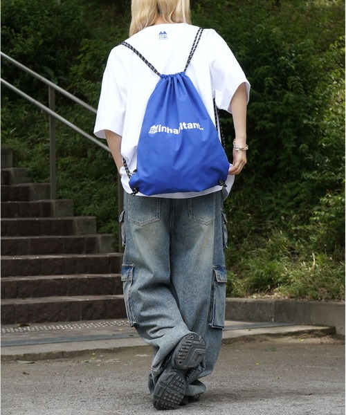 セール】【INHABITANT】ワンポイント ブランドロゴプリント ベーシック