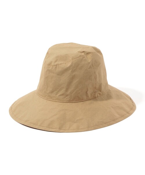 KIJIMA TAKAYUKI（キジマ　タカユキ）の「KIJIMA TAKAYUKI COTTON SOFT HAT（ハット・レディース・ブラウン/ベージュ/ブラック・1）」の2枚目の写真