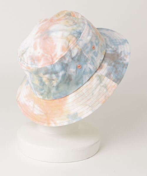 MANASTASH(マナスタッシュ)の「MANASTASH/マナスタッシュ TIE DYE BUCKET/タイダイバケットハット(ハット・メンズ・その他18/レッド・F)」の3枚目の写真