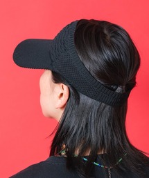 an meets zakka（アンミツザッカ）の「an meets zakka ３D模様ニットサンバイザー（サンバイザー）」
