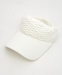 an meets zakka（アンミツザッカ）の「an meets zakka ３D模様ニットサンバイザー（サンバイザー）」