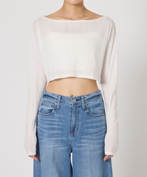 BABYLONE（バビロン）の「【Miller×BABYLONE×YUI YANAGIHASHI】コラボTEE（Tシャツ/カットソー・レディース・ライトグレー/ホワイト/ブラック・フリー）」の13枚目の写真