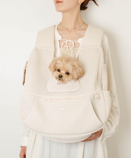 moncheri モンシェリ メッシュフロントリュックメッシュ付き Sサイズ moncheri モンシェリ メッシュフロントリュックメッシュ付き S