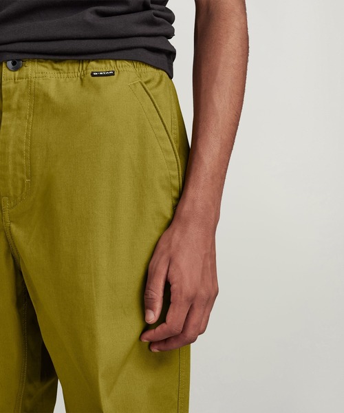 G-STAR(ジースター)の「Unisex Trainer RCT/リラックストレイナージョグパンツ(チノパンツ・メンズ・オリーブ・30inch/31inch/32inch/33inch/34inch/29inch)」の4枚目の写真