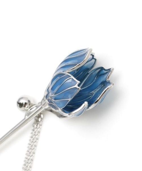 カヤ（カヤ）の「【カヤ】蕾ほころび簪（その他ヘアアクセサリー・レディース・ピンク/ブルー・FREE）」の6枚目の写真