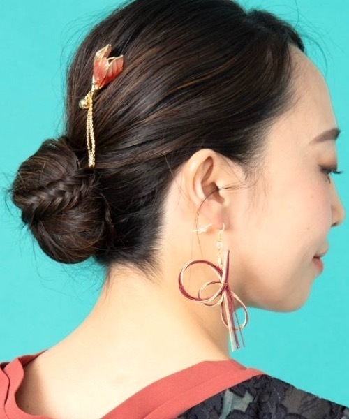 カヤ（カヤ）の「【カヤ】蕾ほころび簪（その他ヘアアクセサリー・レディース・ピンク/ブルー・FREE）」の3枚目の写真