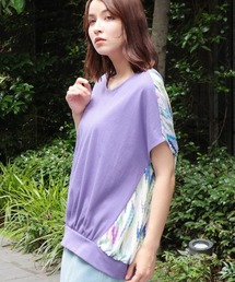 チチカカ | バックキカコンビプルオーバー(Tシャツ/カットソー)