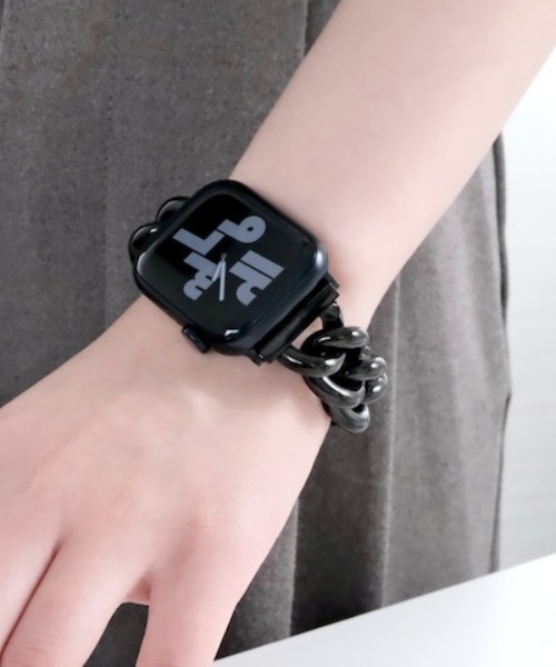 zandy(ズィーアンドワイ)の「ZANDY チャンキーチェーン(デジタル腕時計・レディース・ブラック/ゴールド/ピンクゴールド/シルバー・SMALL/MEDIUM)」の14枚目の写真