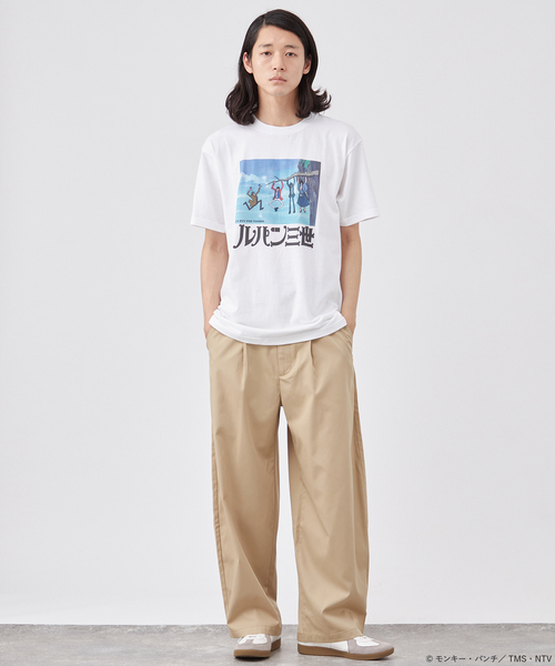 B.C STOCK(ベーセーストック)の「【ルパン三世】映画化30周年記念 別注Tシャツ(Tシャツ/カットソー・メンズ・ブラック/ブラック系その他/ホワイト/ホワイト系その他・MEDIUM/LARGE)」の13枚目の写真