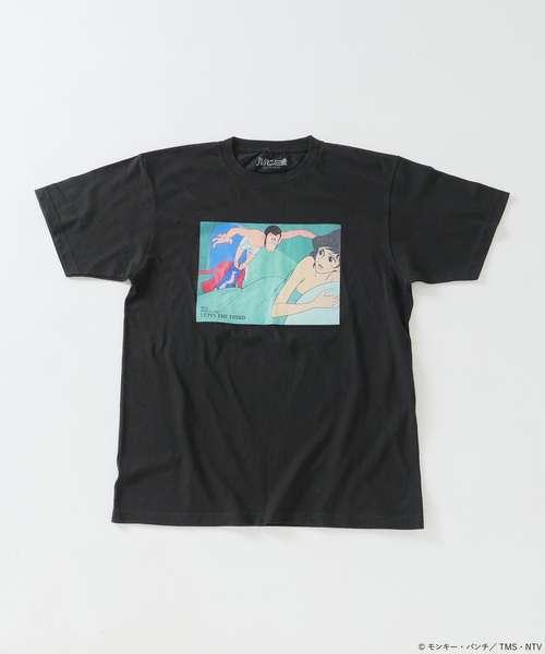 ルパン三世 不死身の血族 Tシャツ 黒 L 映画 劇場 ムービーTシャツ ルパン三世 不死身の血族 Tシャツ 黒 L 映画 劇場 売切 ムービー