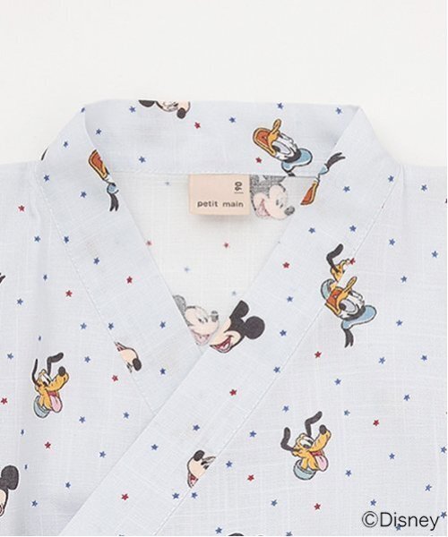 petit main（プティマイン）の「【Disney】総柄甚平（浴衣・キッズ・ライトブルー/ライトピンク・130cm/100cm/110cm/90cm/80ｃｍ/120cm）」の15枚目の写真