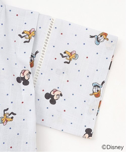 petit main（プティマイン）の「【Disney】総柄甚平（浴衣・キッズ・ライトブルー/ライトピンク・130cm/100cm/110cm/90cm/80ｃｍ/120cm）」の16枚目の写真