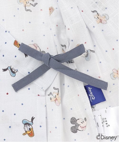 petit main（プティマイン）の「【Disney】総柄甚平（浴衣・キッズ・ライトブルー/ライトピンク・130cm/100cm/110cm/90cm/80ｃｍ/120cm）」の18枚目の写真