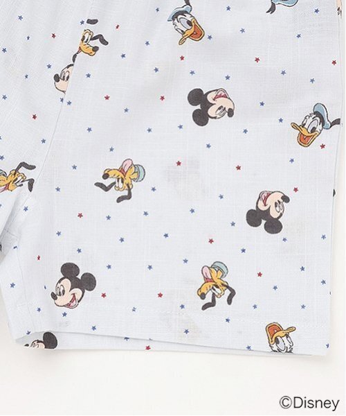 petit main（プティマイン）の「【Disney】総柄甚平（浴衣・キッズ・ライトブルー/ライトピンク・130cm/100cm/110cm/90cm/80ｃｍ/120cm）」の22枚目の写真