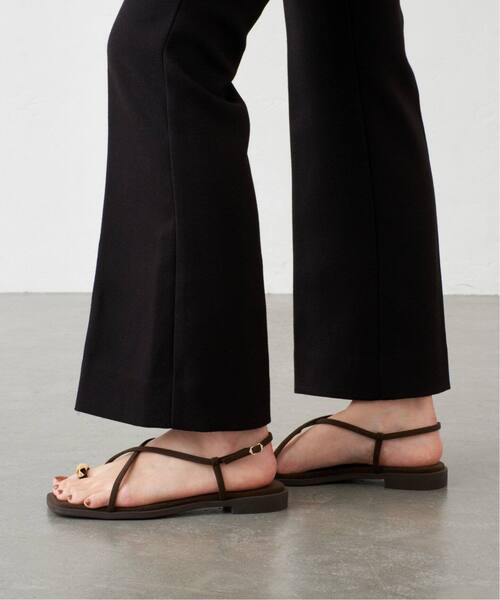 LE TALON（ルタロン）の「《追加4》GRISEメタルリングクロストングサンダル（サンダル・レディース・ブラウン・SMALL/MEDIUM/LARGE/X-LARGE）」の5枚目の写真