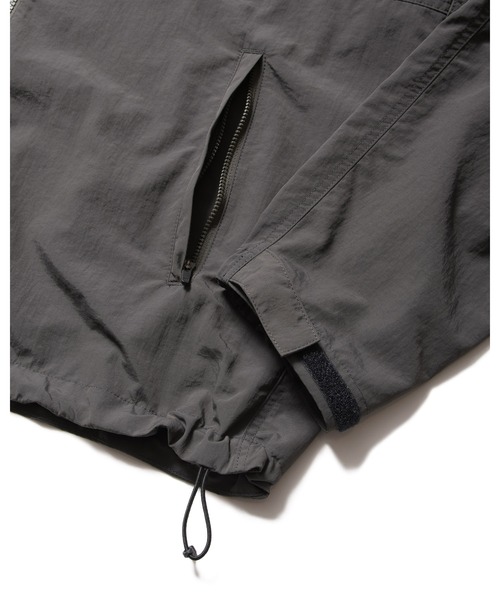 Bristol NYLON HOODED JACKET ブラック　黒 NYLON HOODED BLOUSON（ナイロンジャケット）｜F.C.Real Bristol