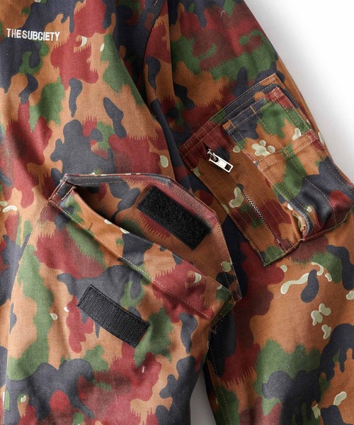 Subciety（サブサエティ）の「CWU-36P（ミリタリージャケット・メンズ・カモフラージュ/オリーブ/ブラック・X-LARGE/LARGE/MEDIUM/SMALL）」の15枚目の写真