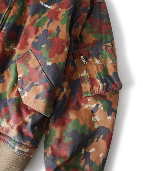 Subciety（サブサエティ）の「CWU-36P（ミリタリージャケット・メンズ・カモフラージュ/オリーブ/ブラック・X-LARGE/LARGE/MEDIUM/SMALL）」の14枚目の写真