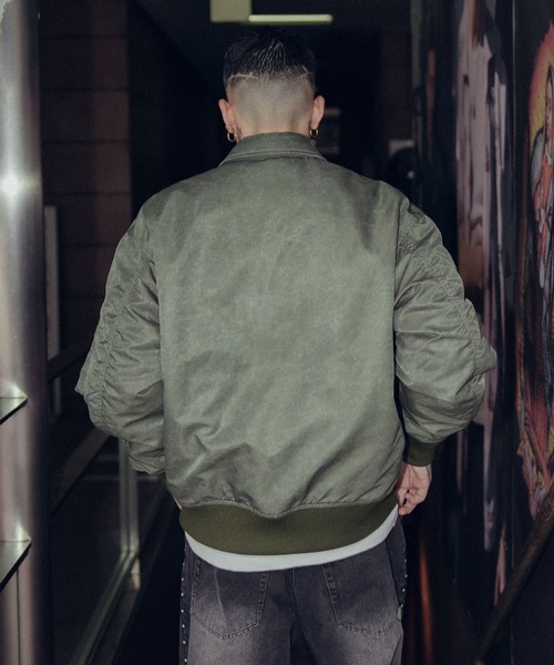 Subciety（サブサエティ）の「CWU-36P（ミリタリージャケット・メンズ・カモフラージュ/オリーブ/ブラック・X-LARGE/LARGE/MEDIUM/SMALL）」の10枚目の写真