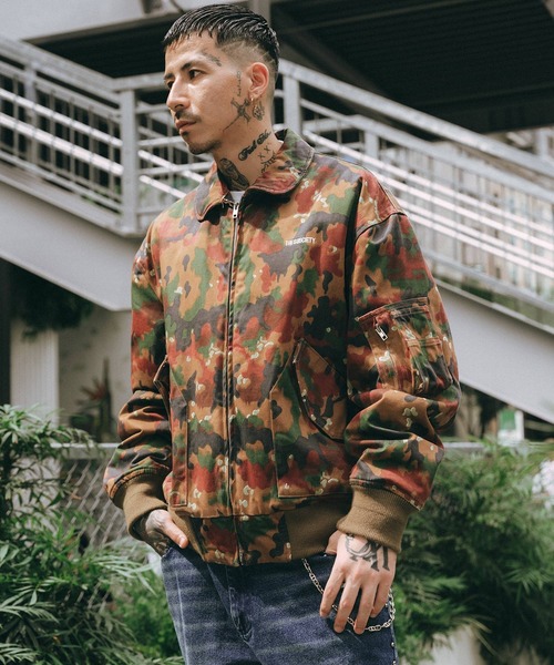 Subciety（サブサエティ）の「CWU-36P（ミリタリージャケット・メンズ・カモフラージュ/オリーブ/ブラック・X-LARGE/LARGE/MEDIUM/SMALL）」の11枚目の写真