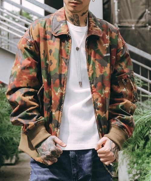 Subciety（サブサエティ）の「CWU-36P（ミリタリージャケット・メンズ・カモフラージュ/オリーブ/ブラック・X-LARGE/LARGE/MEDIUM/SMALL）」の4枚目の写真