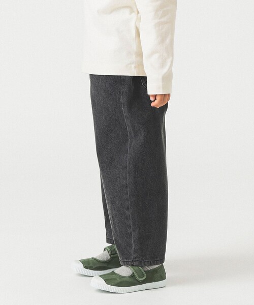 B:MING by BEAMS(ビーミングバイビームス)の「デニム カーブパンツ 2025FW(100~140cm)(デニムパンツ・キッズ・ブラック/インディゴブルー・110/100/140/130/120)」の3枚目の写真
